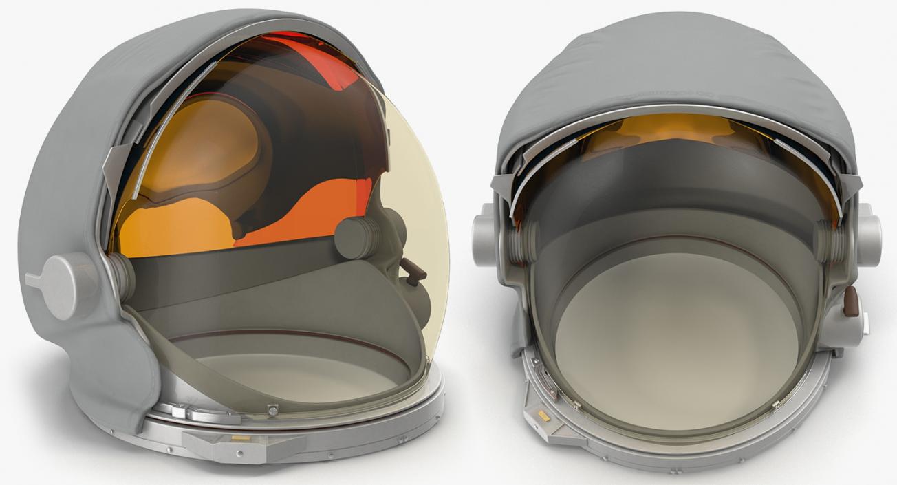 3D Space Helmets Collection 2