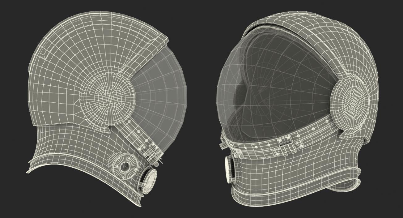 3D Space Helmets Collection 2