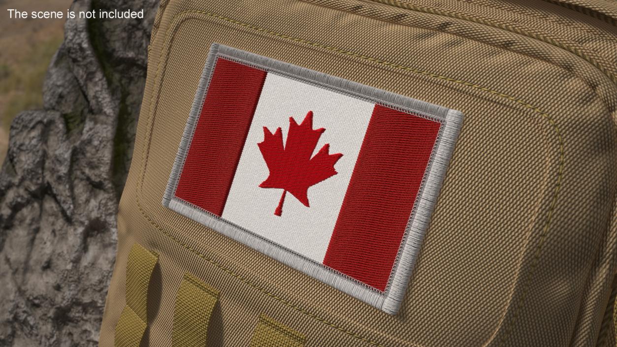 Flag Military Patches Collection 2 3D model