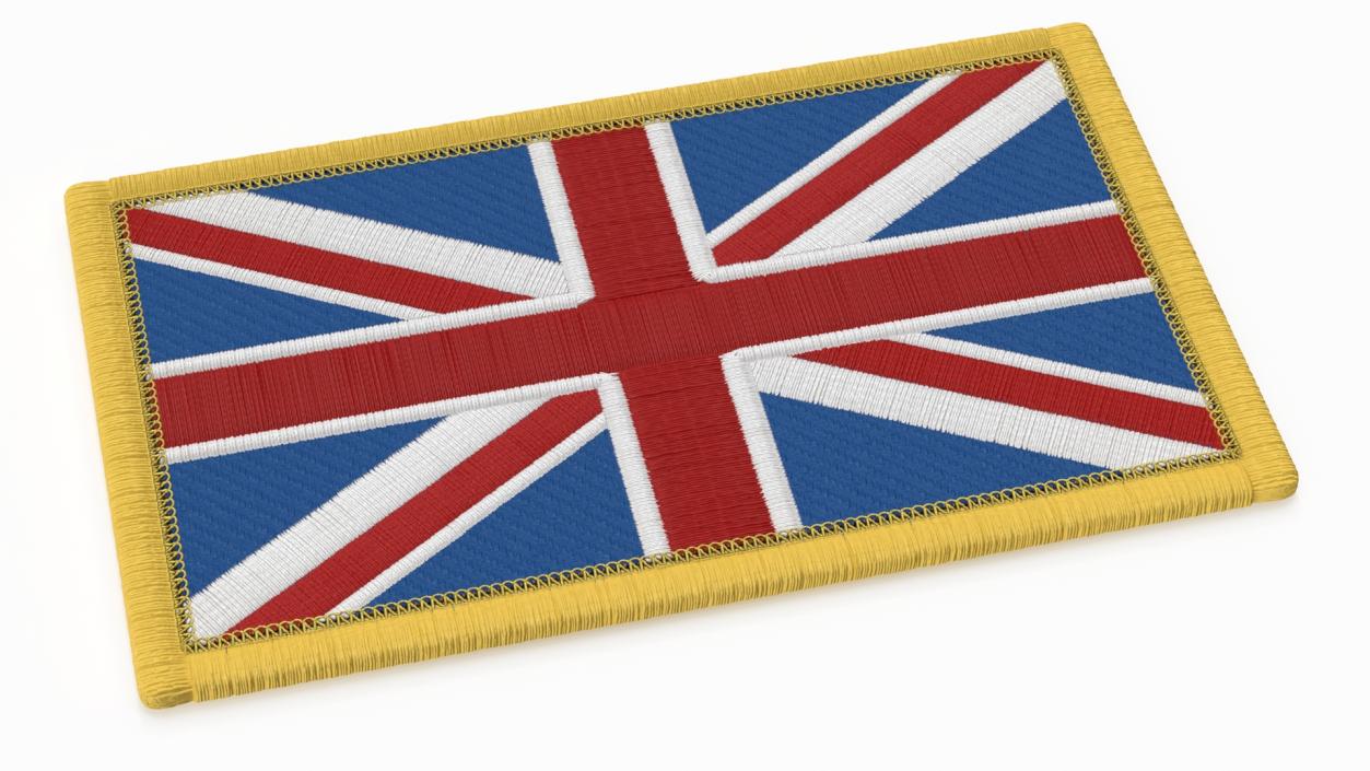 Flag Military Patches Collection 2 3D model