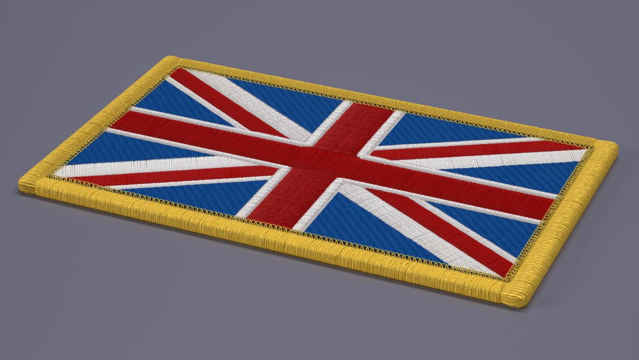 Flag Military Patches Collection 2 3D model