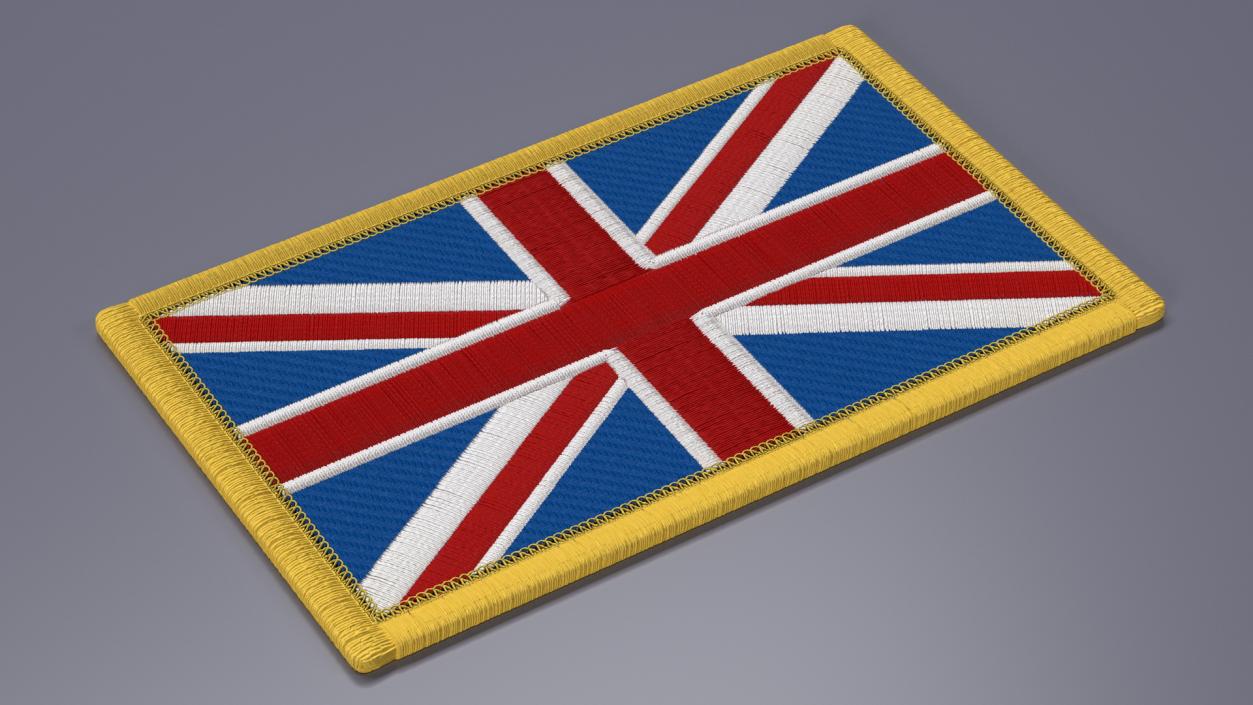 Flag Military Patches Collection 2 3D model