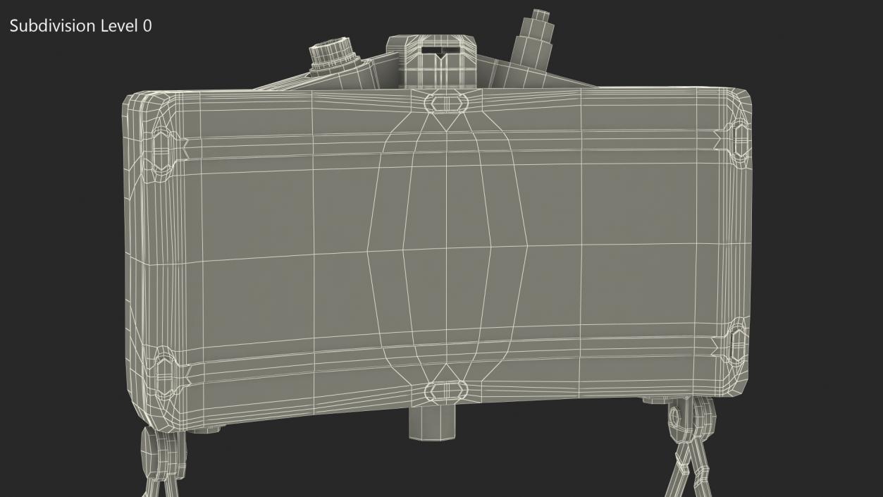 3D MON 50 Directional Anti Personnel Mine Aged model