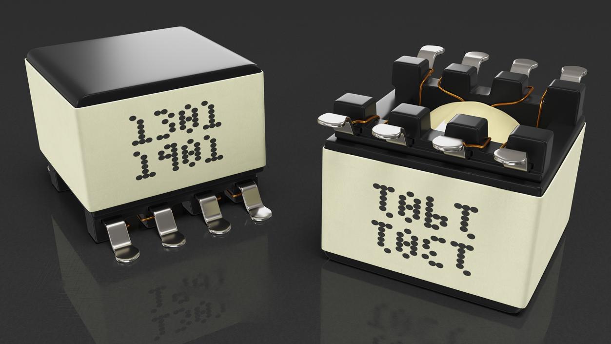 3D Gate Drive Transformer Soldered