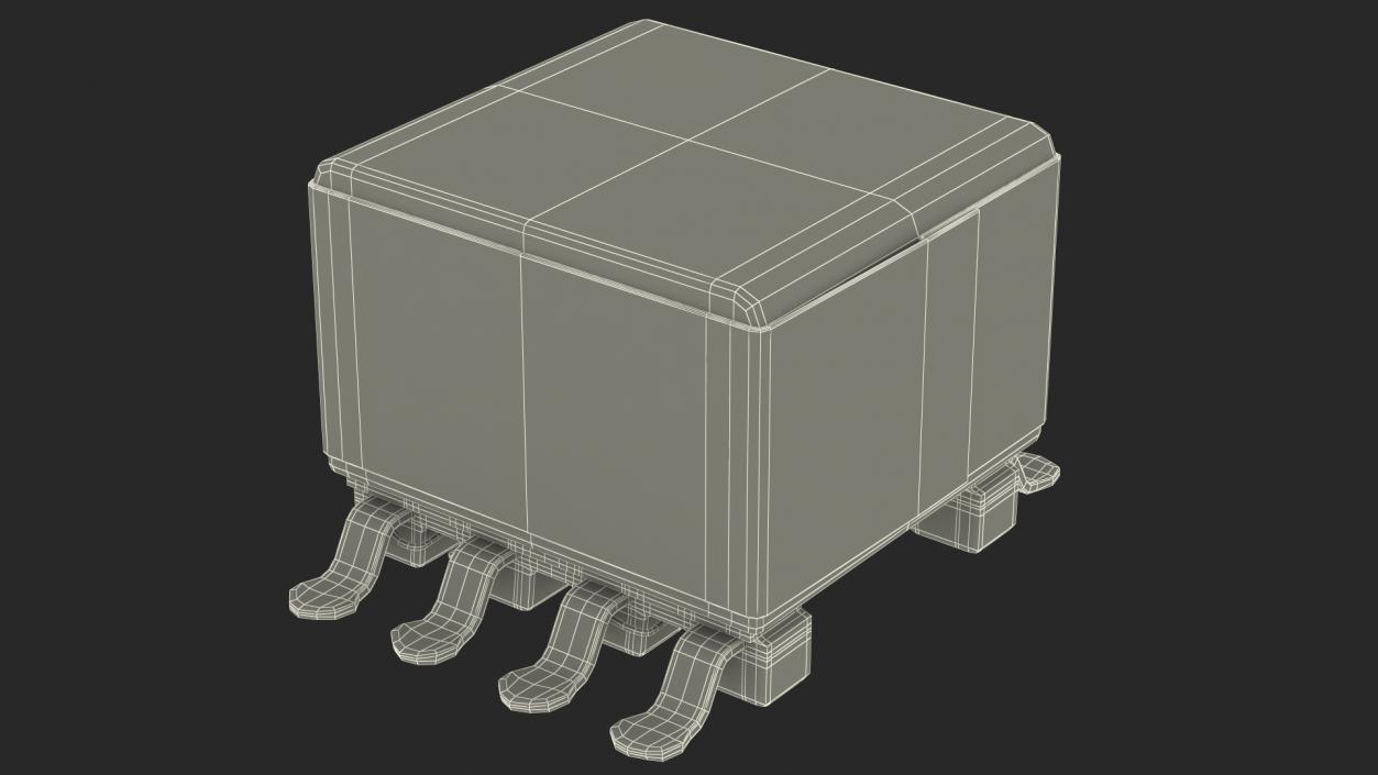 3D Gate Drive Transformer Soldered