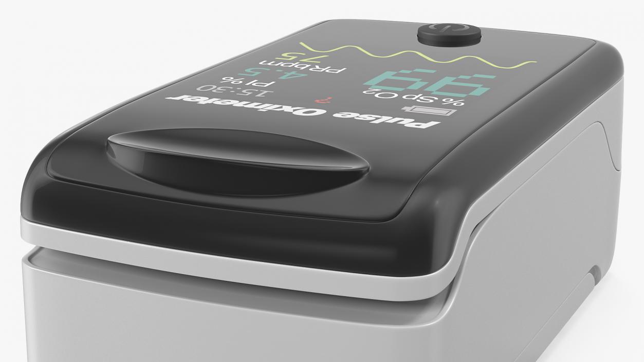 Professional Fingertip Pulse Oximeter 3D