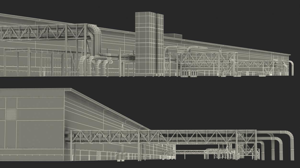 3D model Huge Plant