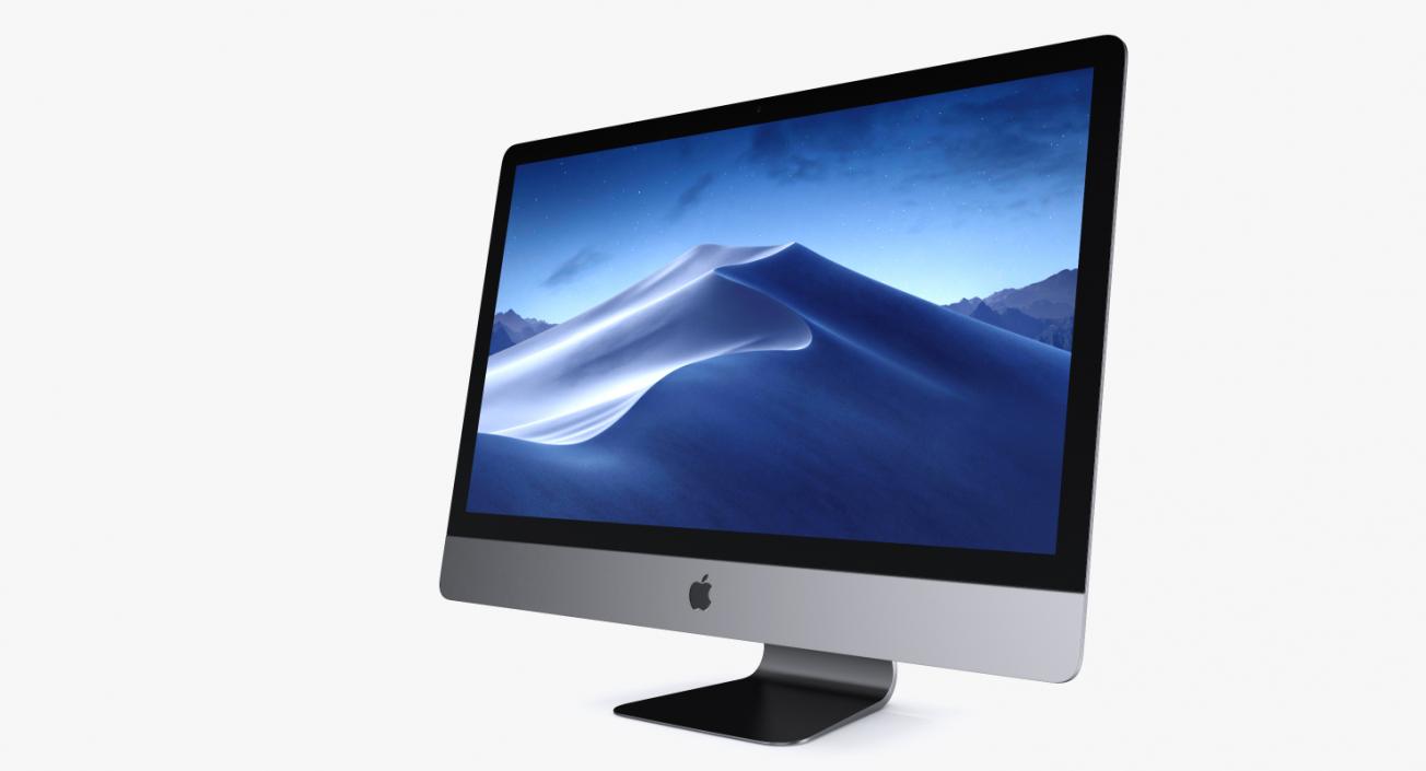 3D iMac Retina 5K Display Black model