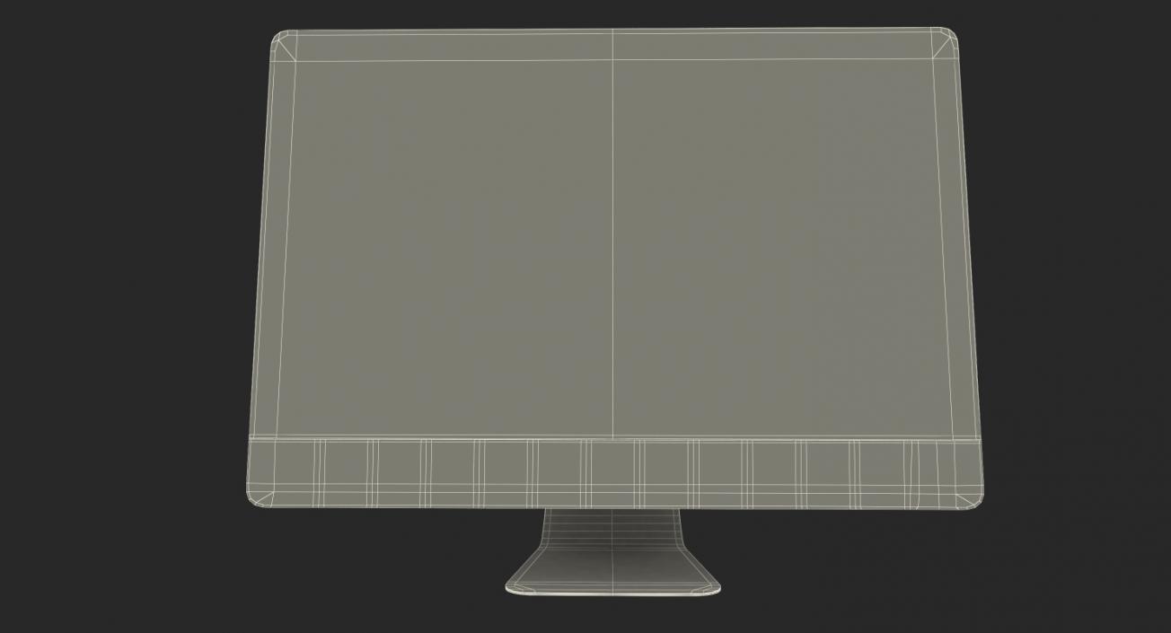 3D iMac Retina 5K Display Black model