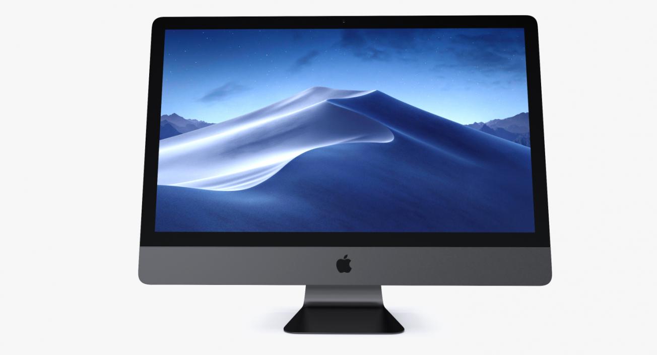 3D iMac Retina 5K Display Black model