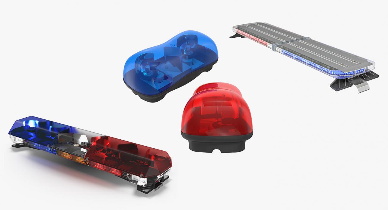 Legacy Lightbars 3D Models Collection 2 3D model