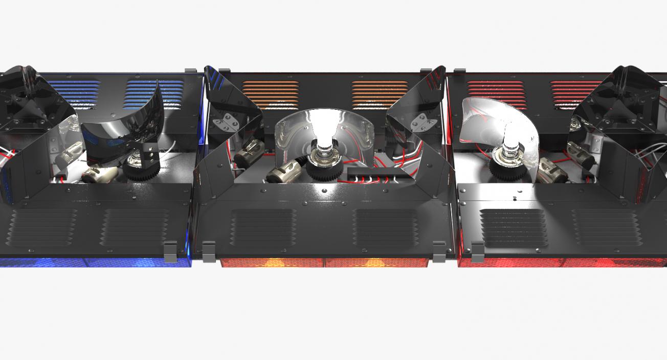 Legacy Lightbars 3D Models Collection 2 3D model