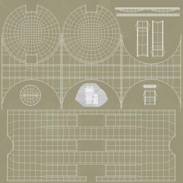 3D Water Storage Tank model