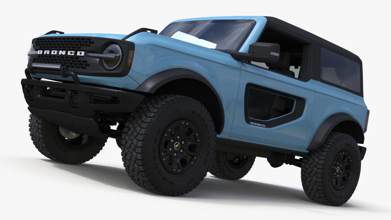 3D Ford Bronco Two Door Area 51 model