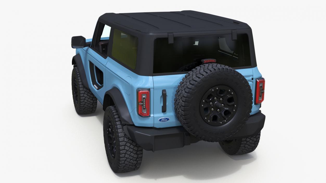 3D Ford Bronco Two Door Area 51 model