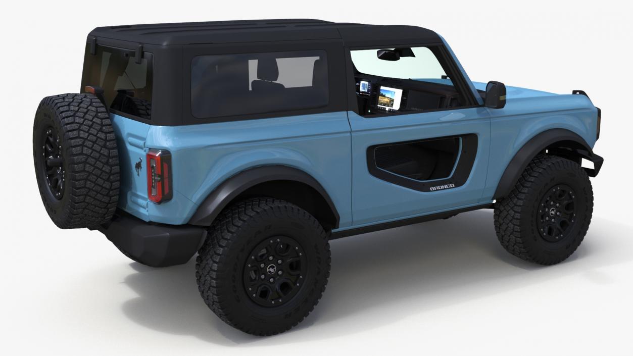 3D Ford Bronco Two Door Area 51 model