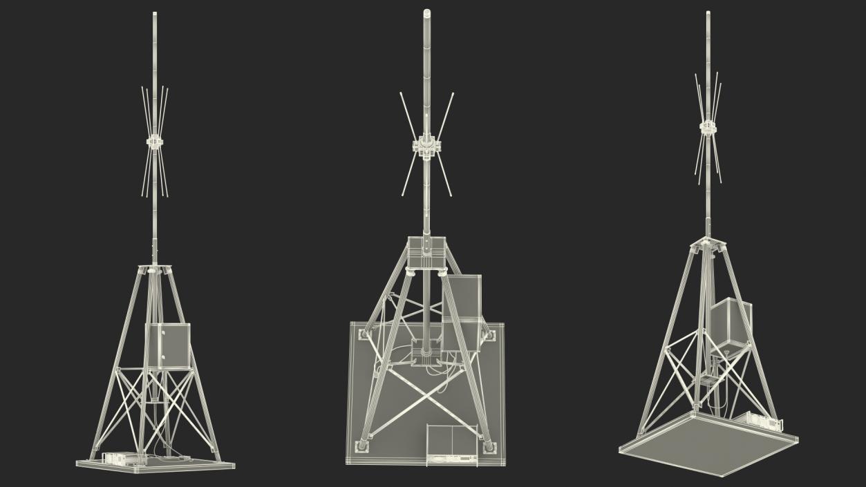 3D VTS Radio Direction Finder System with Antenna