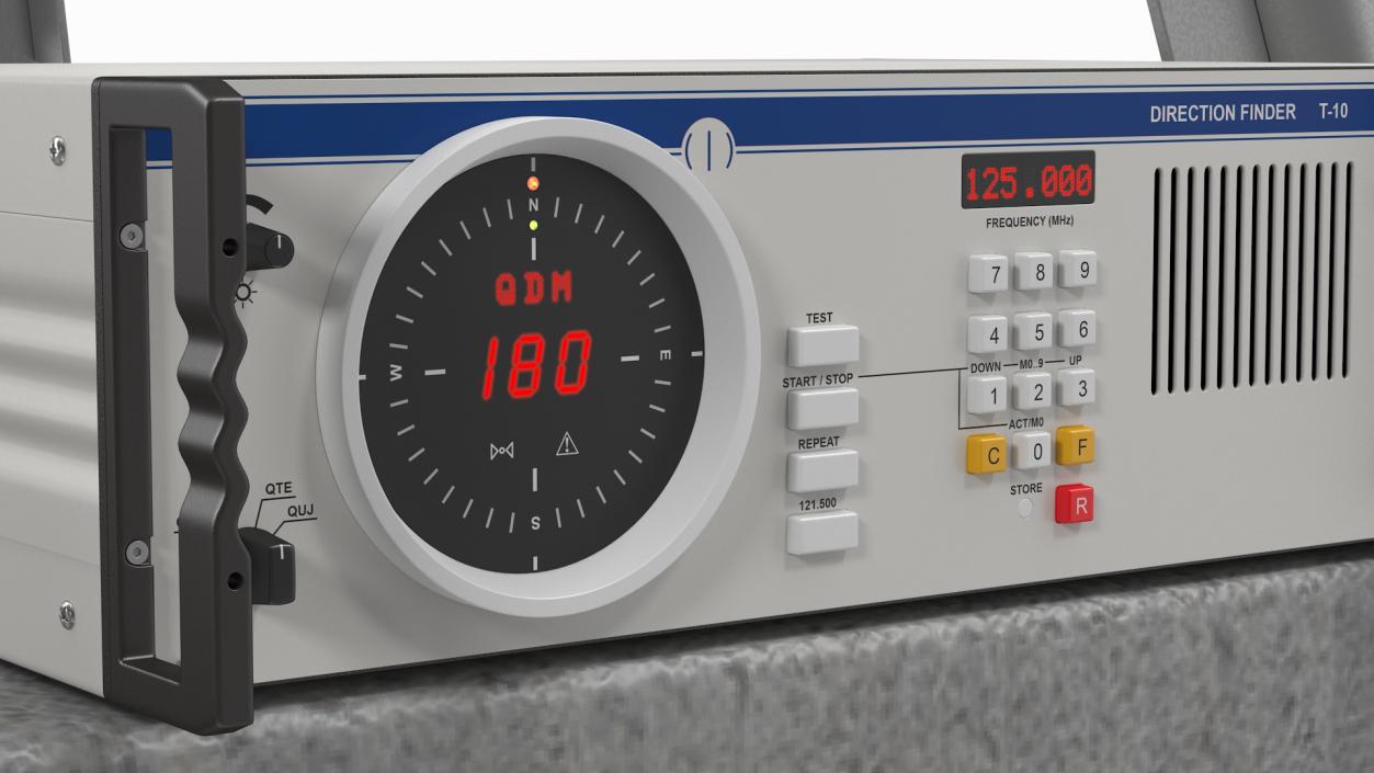 3D VTS Radio Direction Finder System with Antenna