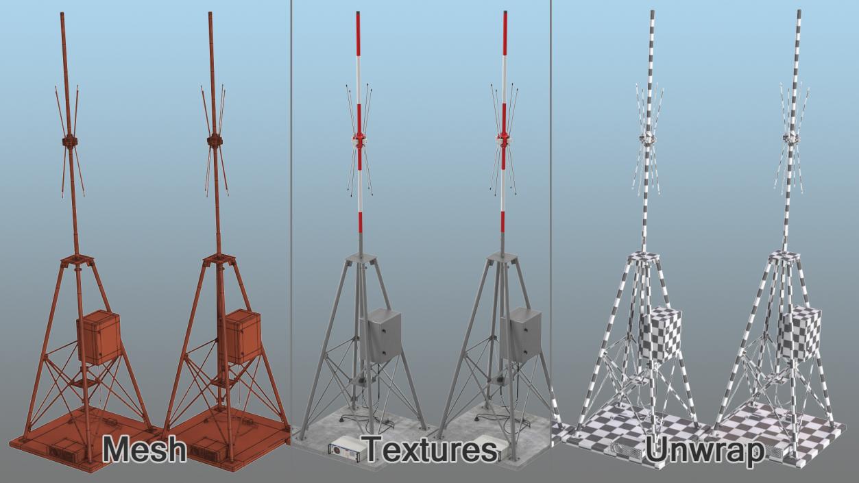 3D VTS Radio Direction Finder System with Antenna