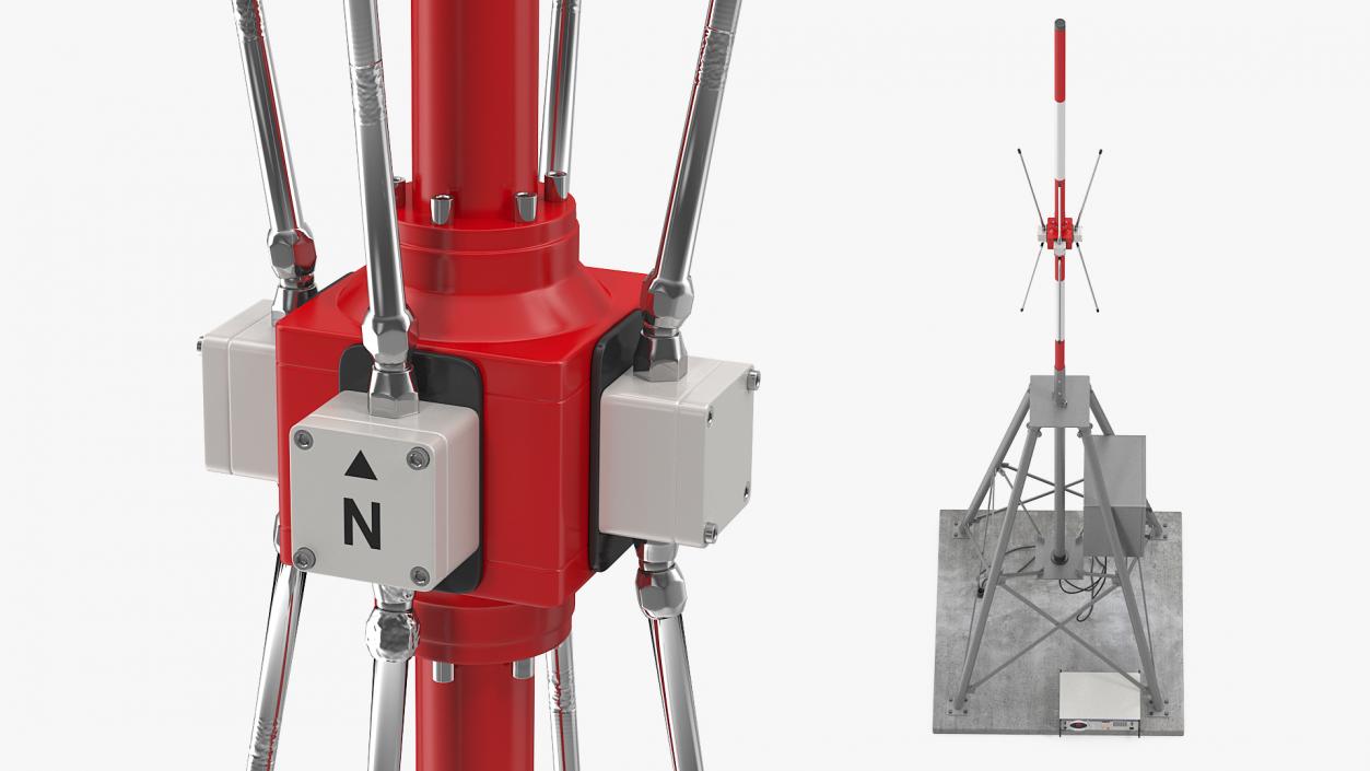 3D VTS Radio Direction Finder System with Antenna