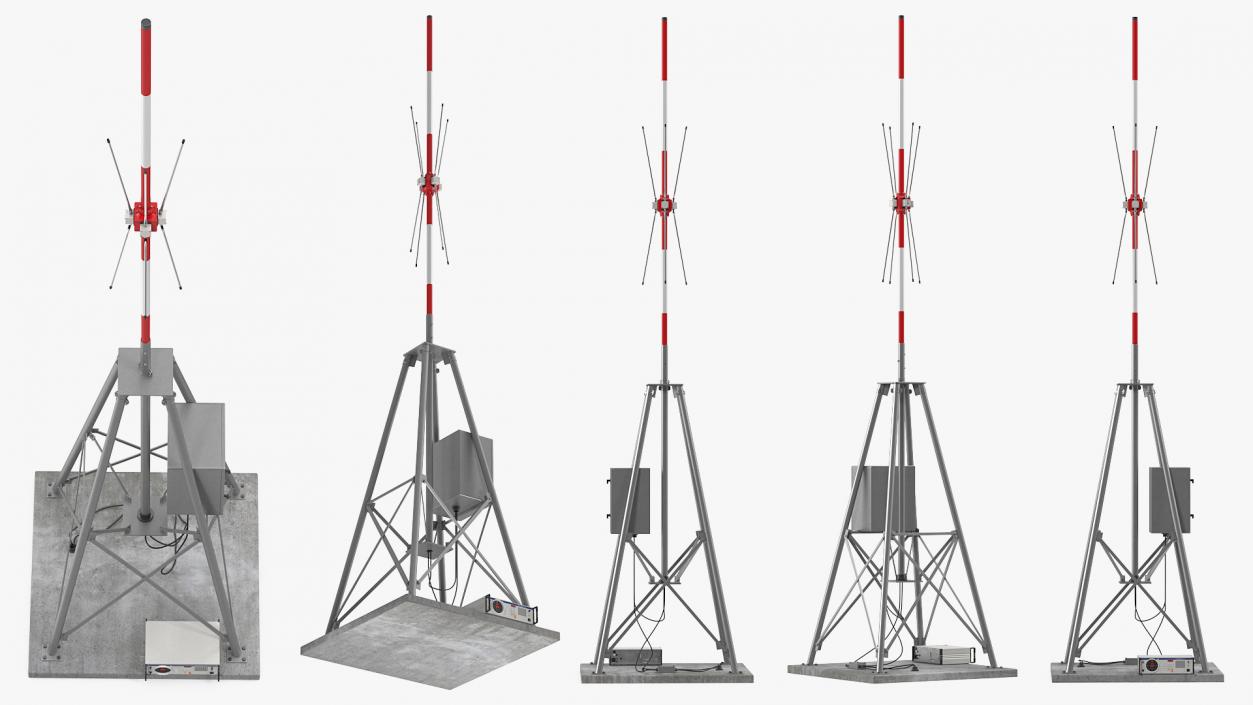 3D VTS Radio Direction Finder System with Antenna