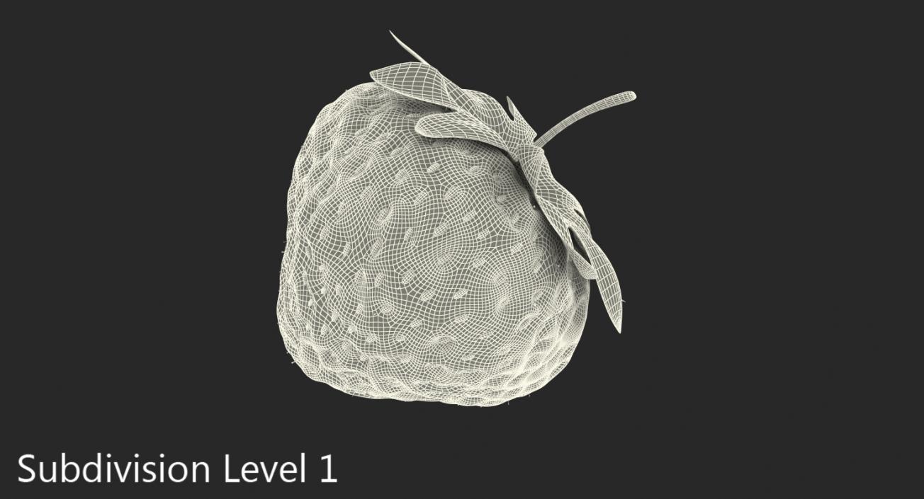 3D Strawberry model