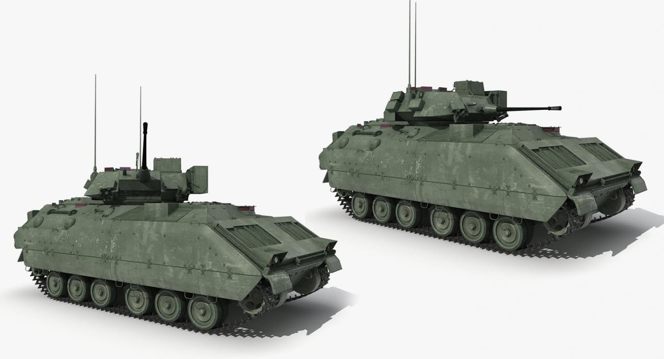 US Tanks Collection 3D model