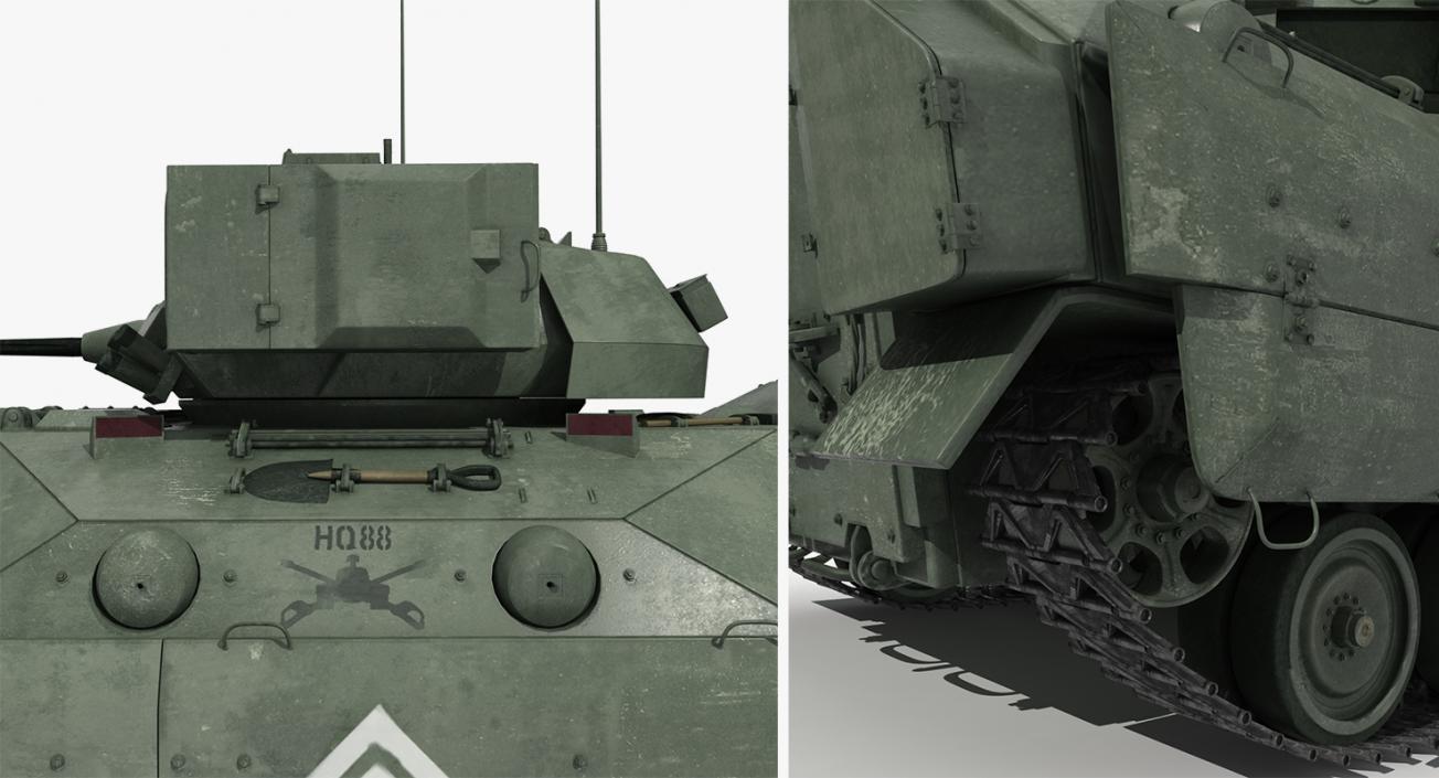 US Tanks Collection 3D model