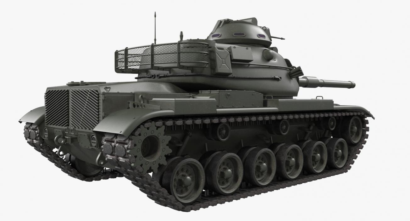 US Tanks Collection 3D model