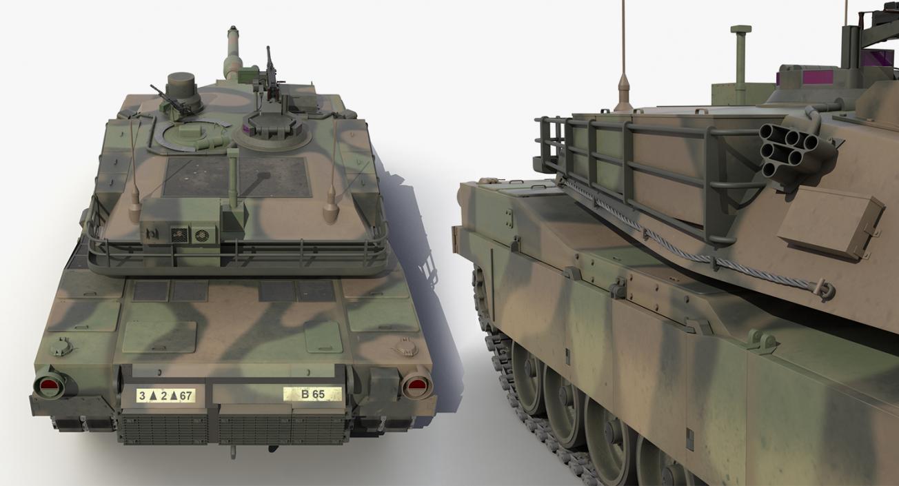 US Tanks Collection 3D model