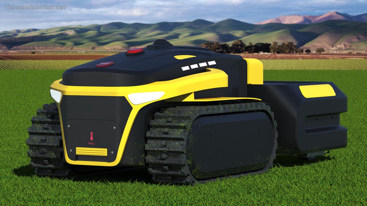 Intelligent Mowing Robot 3D model