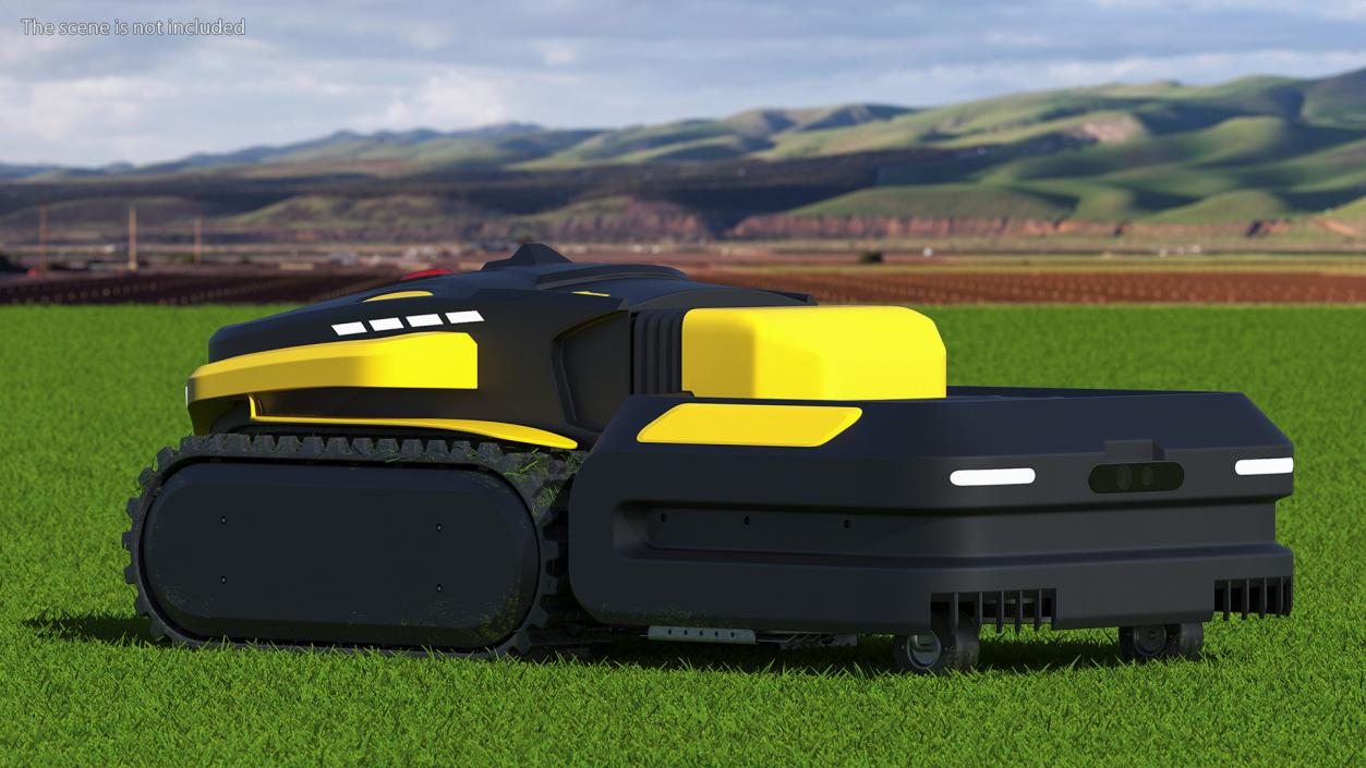 Intelligent Mowing Robot 3D model