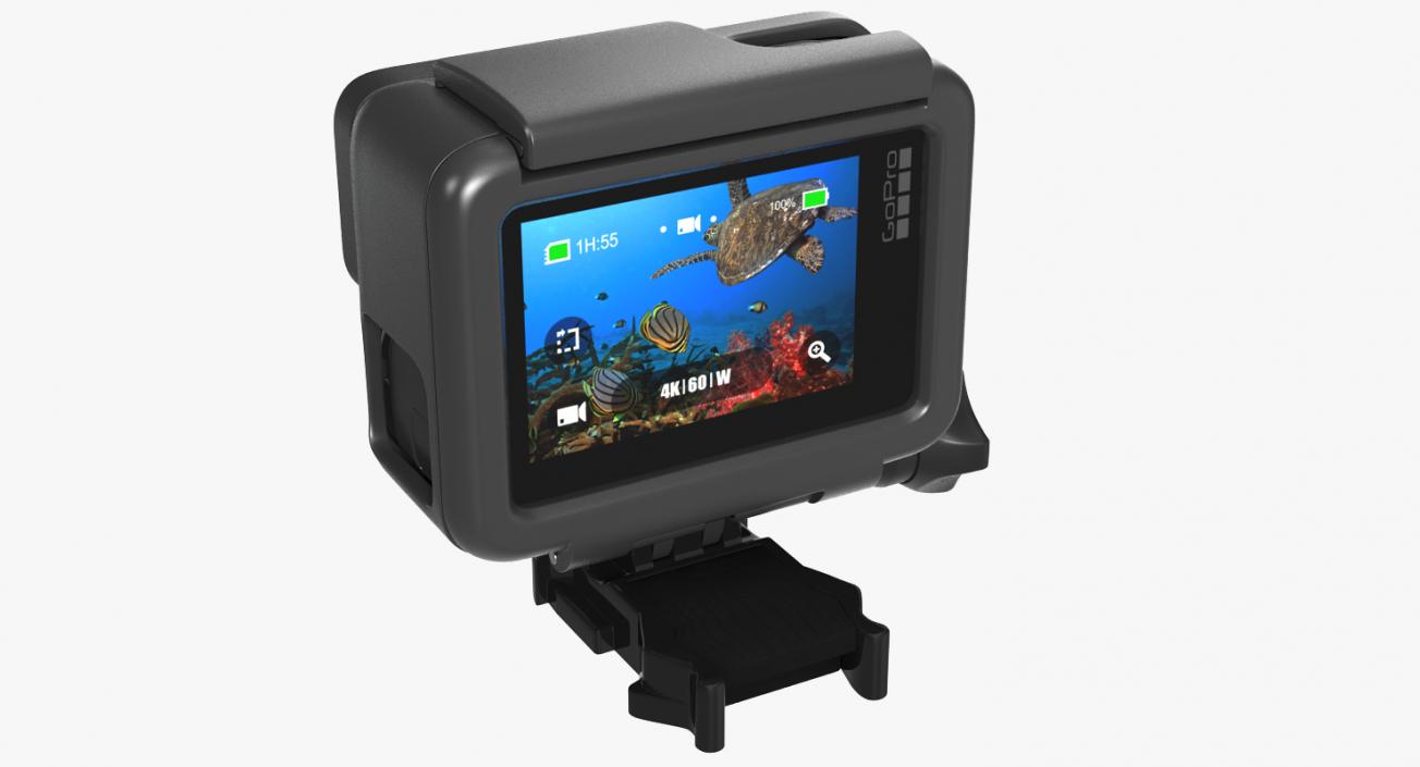 3D GoPro Hero 7 Black model
