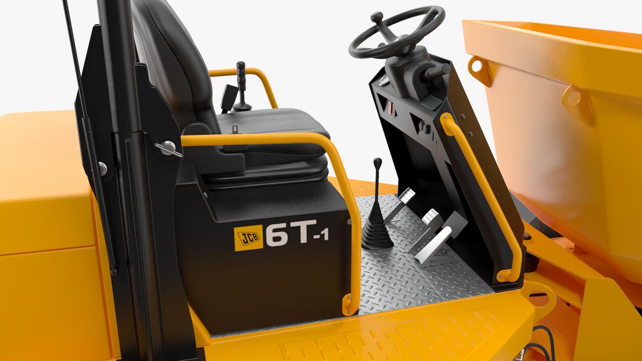 3D model JCB 6T-1 Site Dumper