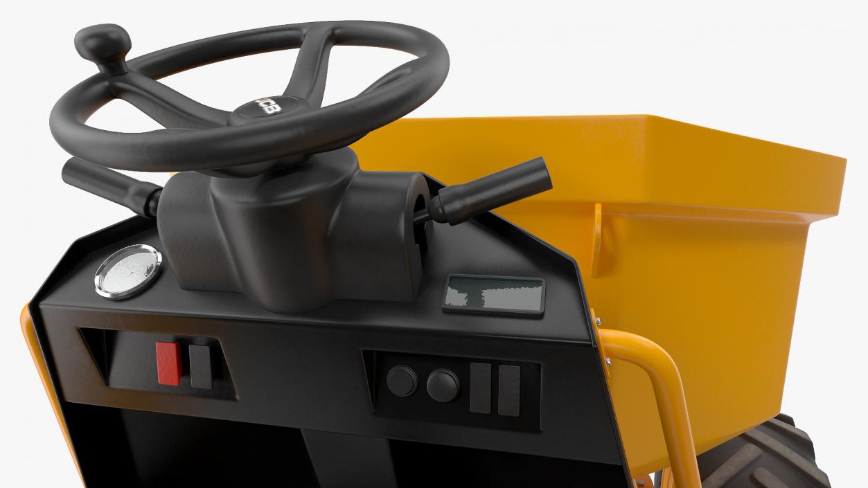 3D model JCB 6T-1 Site Dumper