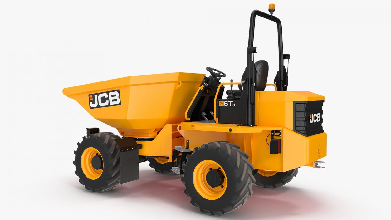 3D model JCB 6T-1 Site Dumper