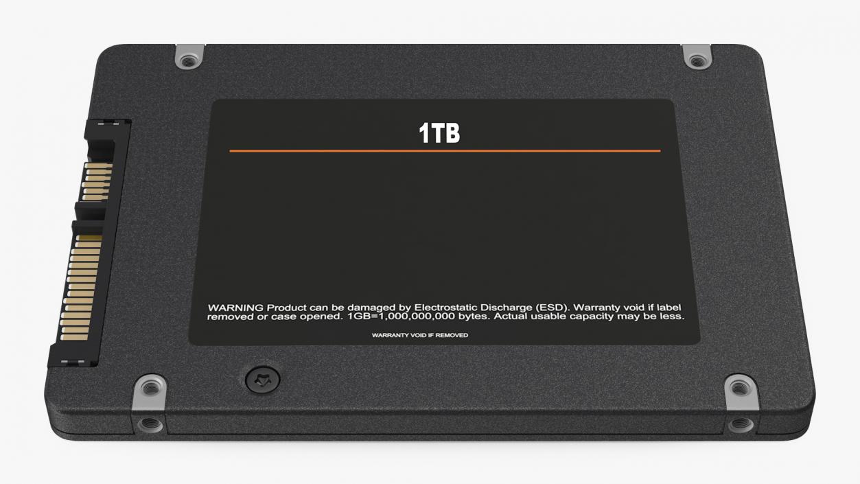 3D SSD Hard Drive 1TB model