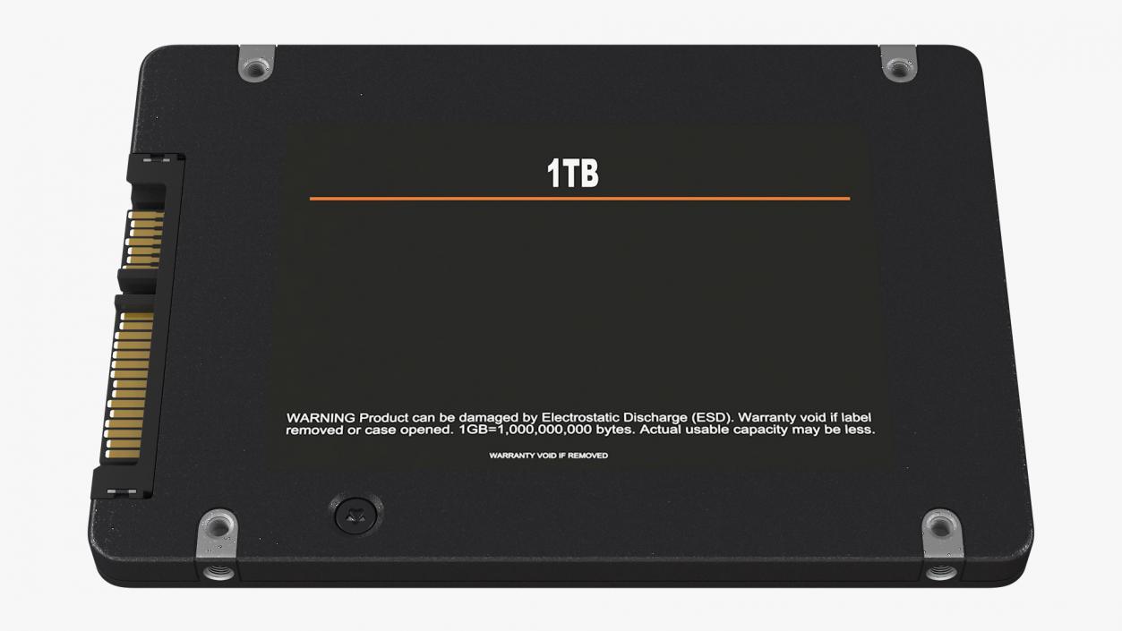 3D SSD Hard Drive 1TB model