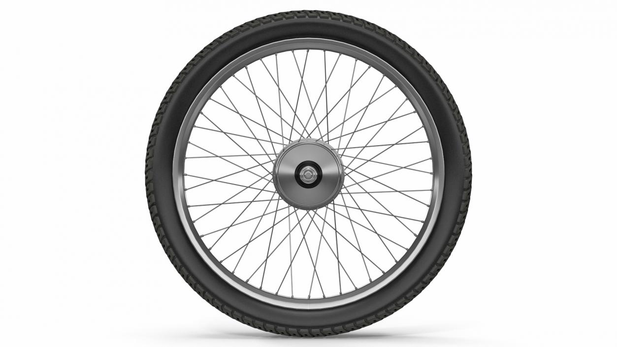 3D Bicycle Wheel model