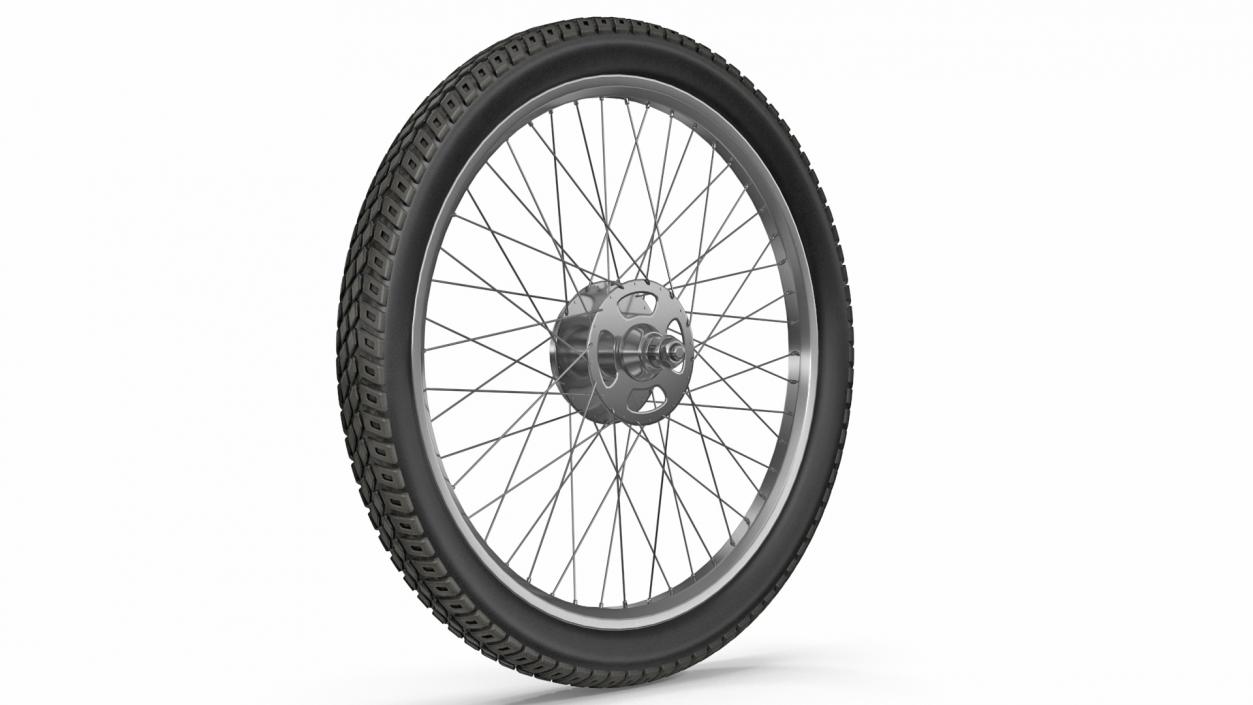 3D Bicycle Wheel model