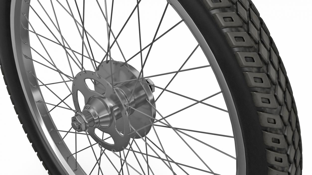 3D Bicycle Wheel model