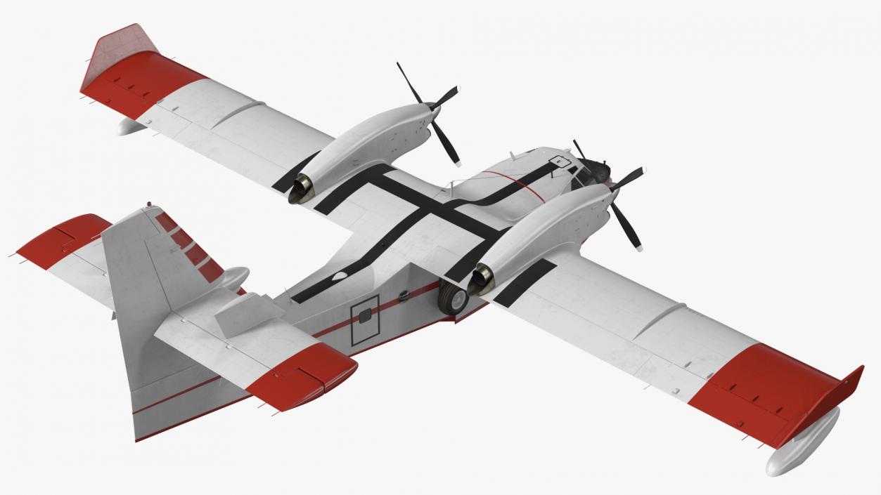 3D Amphibious Aircraft Flight