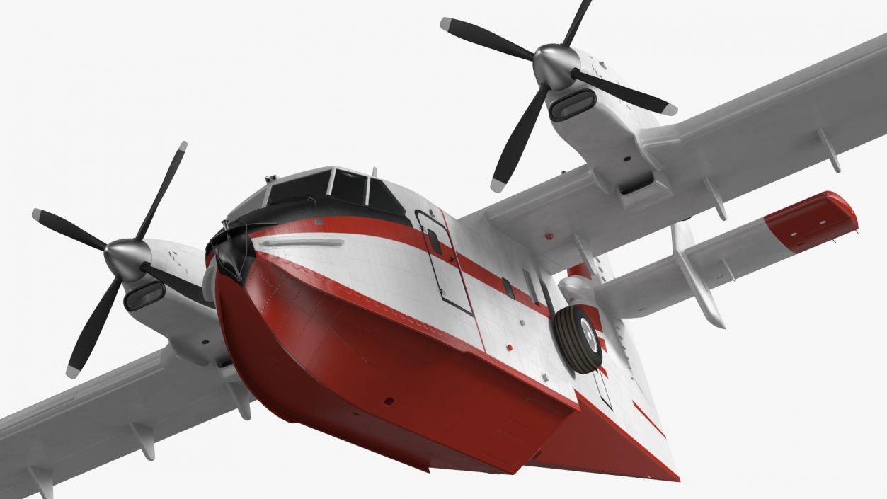 3D Amphibious Aircraft Flight