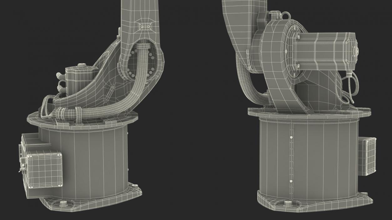 6-axis Robot Arm Kuka KR 16-3 3D model