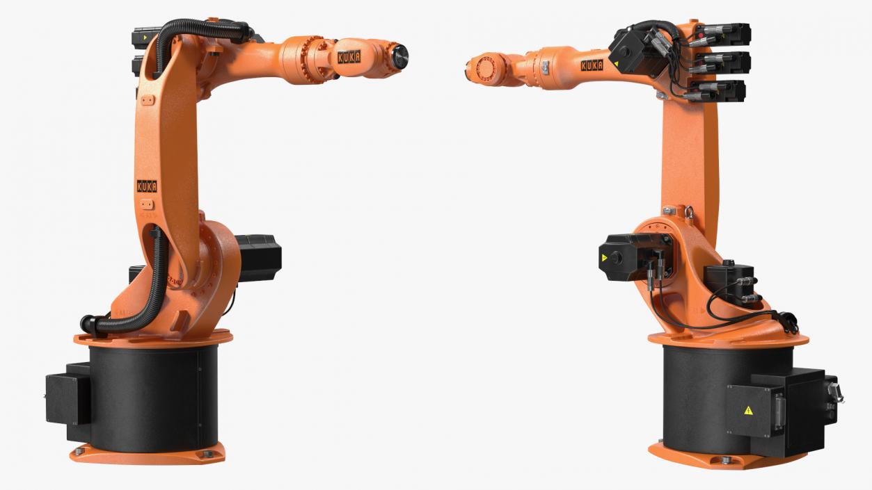 6-axis Robot Arm Kuka KR 16-3 3D model