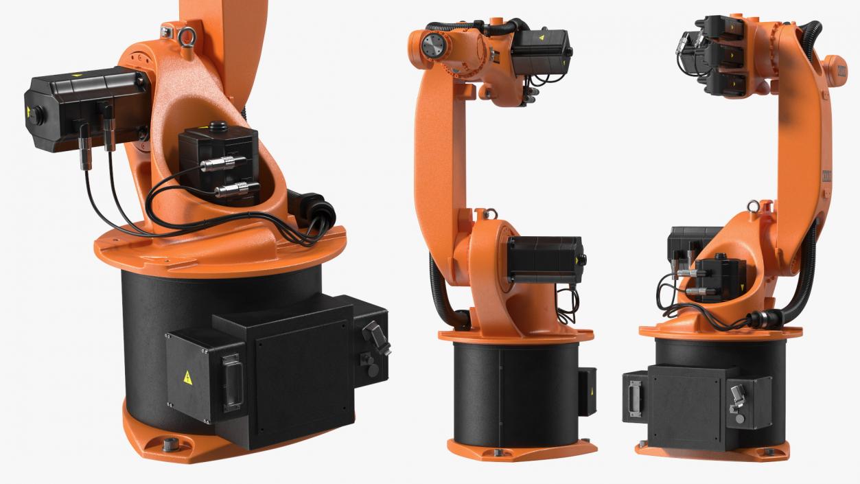 6-axis Robot Arm Kuka KR 16-3 3D model