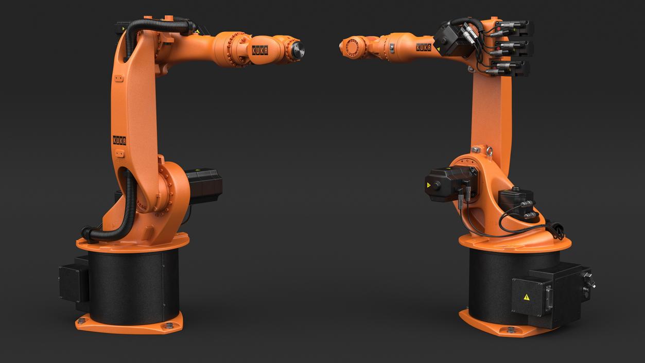 6-axis Robot Arm Kuka KR 16-3 3D model