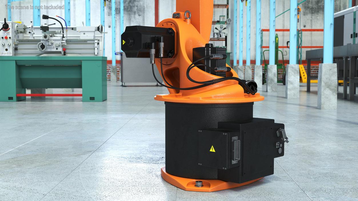 6-axis Robot Arm Kuka KR 16-3 3D model