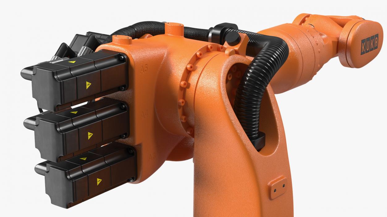 6-axis Robot Arm Kuka KR 16-3 3D model