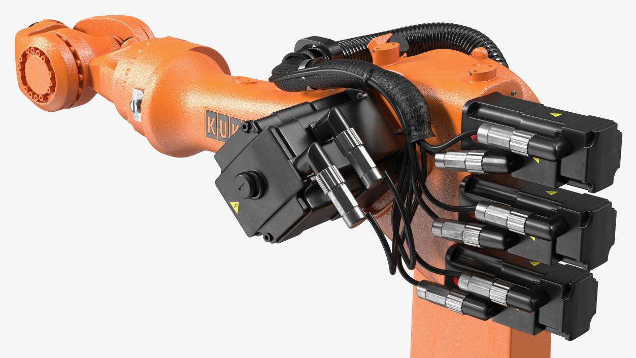 6-axis Robot Arm Kuka KR 16-3 3D model